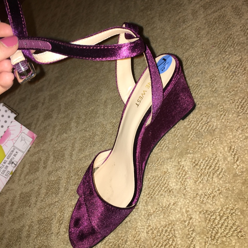 Strappy wedges